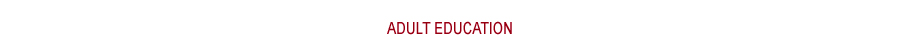 Adult Education